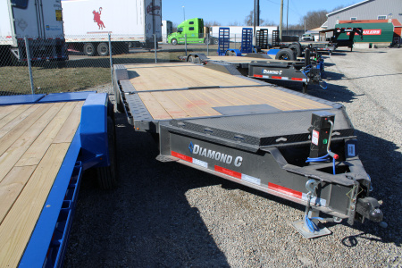 New 2026 Diamond C Trailers 24' TILT 15K GVWR STOCK ID 52234 Tilt Trailer