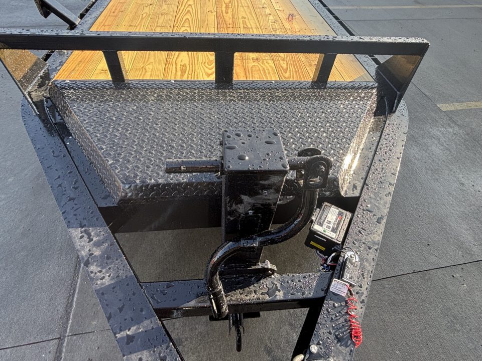 New 2026 Belmont Trailers - EBX 8220 - 14K Equipment Trailer w/ Wedge / Stand Up Ramps - 14000# GVWR