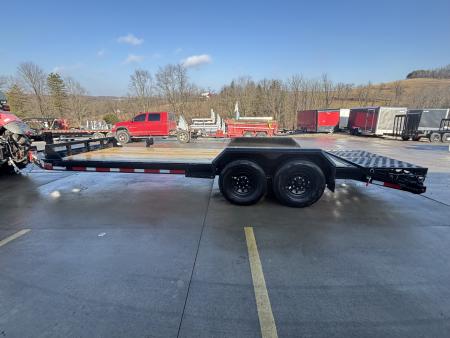New 2026 Belmont Trailers - EBX 8220 - 14K Equipment Trailer w/ Wedge / Stand Up Ramps - 14000# GVWR