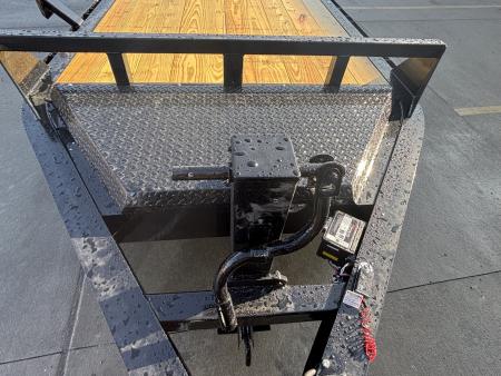 New 2026 Belmont Trailers - EBX 8220 - 14K Equipment Trailer w/ Wedge / Stand Up Ramps - 14000# GVWR