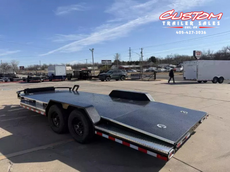 New #006051 2026 LOAD TRAIL CZ 20 X 83 TANDEM AXLE 10K STEEL FLOOR CAR HAULER W/ ALUMINUM TRIM PACKAGE