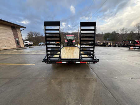 New 2026 Belmont Trailers - EFX 8218 Equipment Trailer w/ Stand Up Ramps - 14000# GVWR