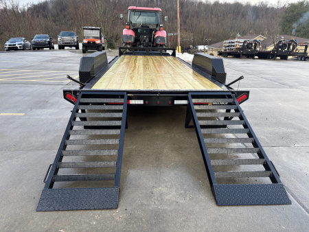 New 2026 Belmont Trailers - EFX 8218 Equipment Trailer w/ Stand Up Ramps - 14000# GVWR
