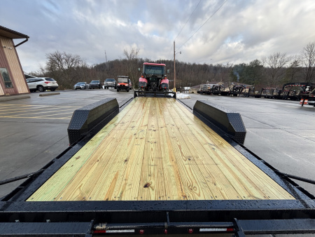 New 2026 Belmont Trailers - EFX 8218 Equipment Trailer w/ Stand Up Ramps - 14000# GVWR