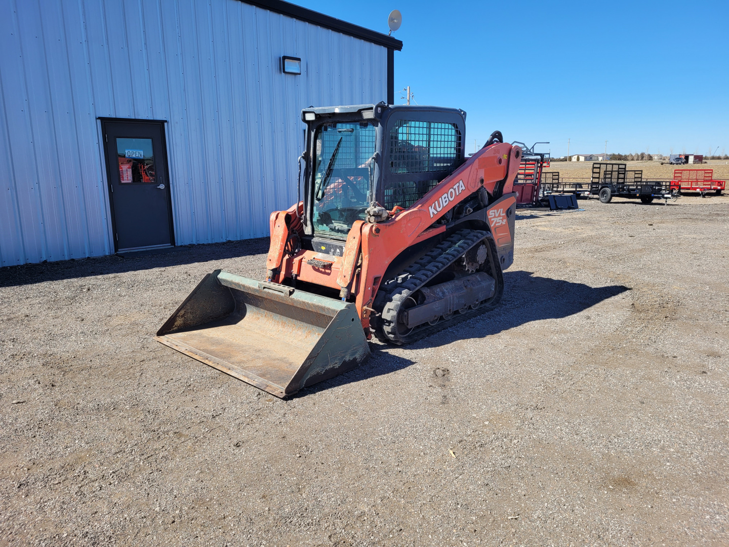 Used 2017 Kubota SVL75-2 Skid Steer