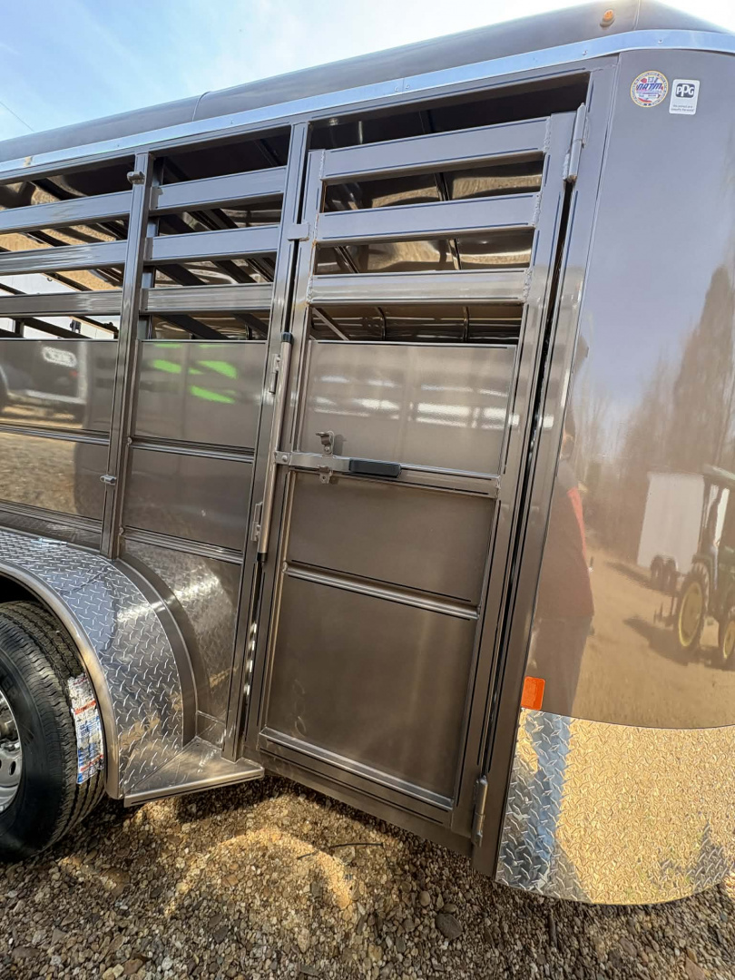 New 2026 Delta Mfg 14' STOCK BUMPER PULL Stock / Stock Combo Trailer