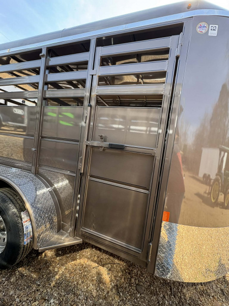 New 2026 Delta Mfg 14' STOCK BUMPER PULL Stock / Stock Combo Trailer