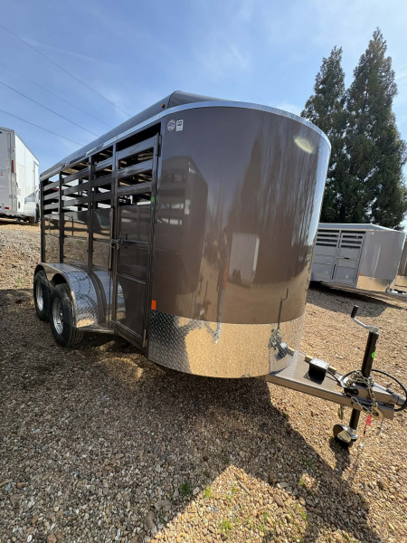 New 2026 Delta Mfg 14' STOCK BUMPER PULL Stock / Stock Combo Trailer