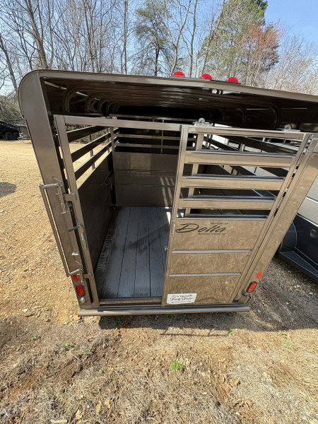 New 2026 Delta Mfg 14' STOCK BUMPER PULL Stock / Stock Combo Trailer