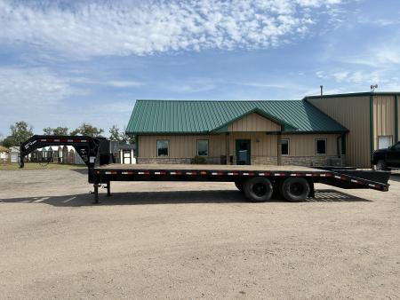 Used 2005 PJ Flatbed Trailer 28'
