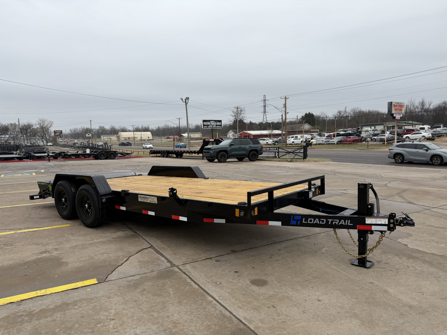 New #005843 2026 LOAD TRAIL CH 20 X 83 TANDEM AXLE 14K EQUIPMENT HAULER W/ MAX RAMPS