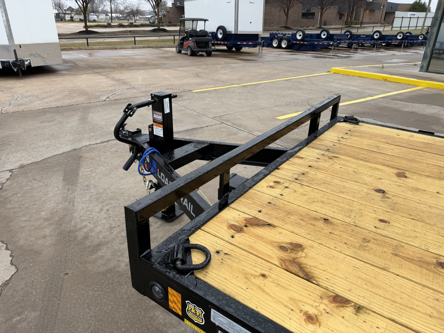 New #005843 2026 LOAD TRAIL CH 20 X 83 TANDEM AXLE 14K EQUIPMENT HAULER W/ MAX RAMPS