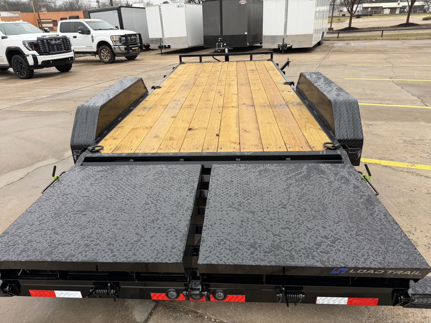 New #005843 2026 LOAD TRAIL CH 20 X 83 TANDEM AXLE 14K EQUIPMENT HAULER W/ MAX RAMPS