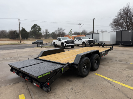 New #005843 2026 LOAD TRAIL CH 20 X 83 TANDEM AXLE 14K EQUIPMENT HAULER W/ MAX RAMPS