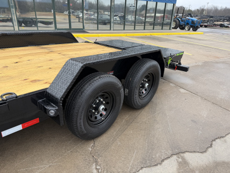 New #005843 2026 LOAD TRAIL CH 20 X 83 TANDEM AXLE 14K EQUIPMENT HAULER W/ MAX RAMPS