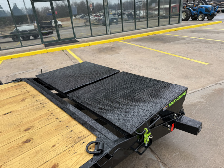 New #005843 2026 LOAD TRAIL CH 20 X 83 TANDEM AXLE 14K EQUIPMENT HAULER W/ MAX RAMPS