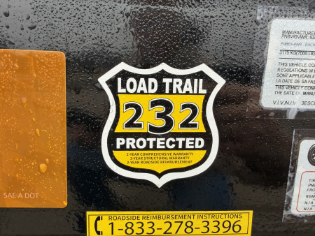New #005843 2026 LOAD TRAIL CH 20 X 83 TANDEM AXLE 14K EQUIPMENT HAULER W/ MAX RAMPS