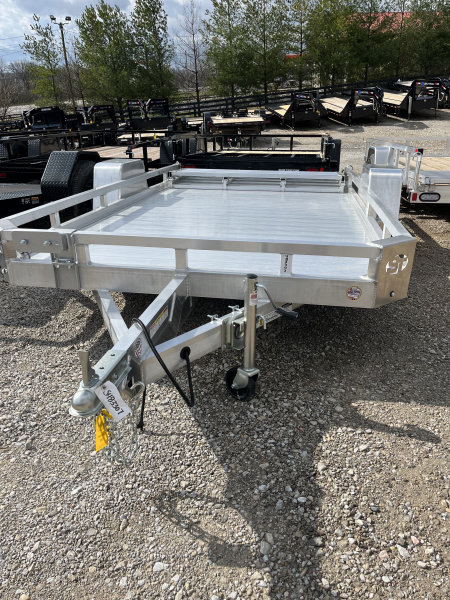 New 2026 Sure-Trac 7 x 12 aluminum low side utility Utility Trailer