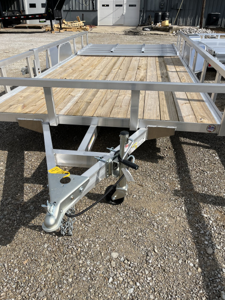 New 2026 Sure-Trac 7 x 14 aluminum tube top utility Utility Trailer