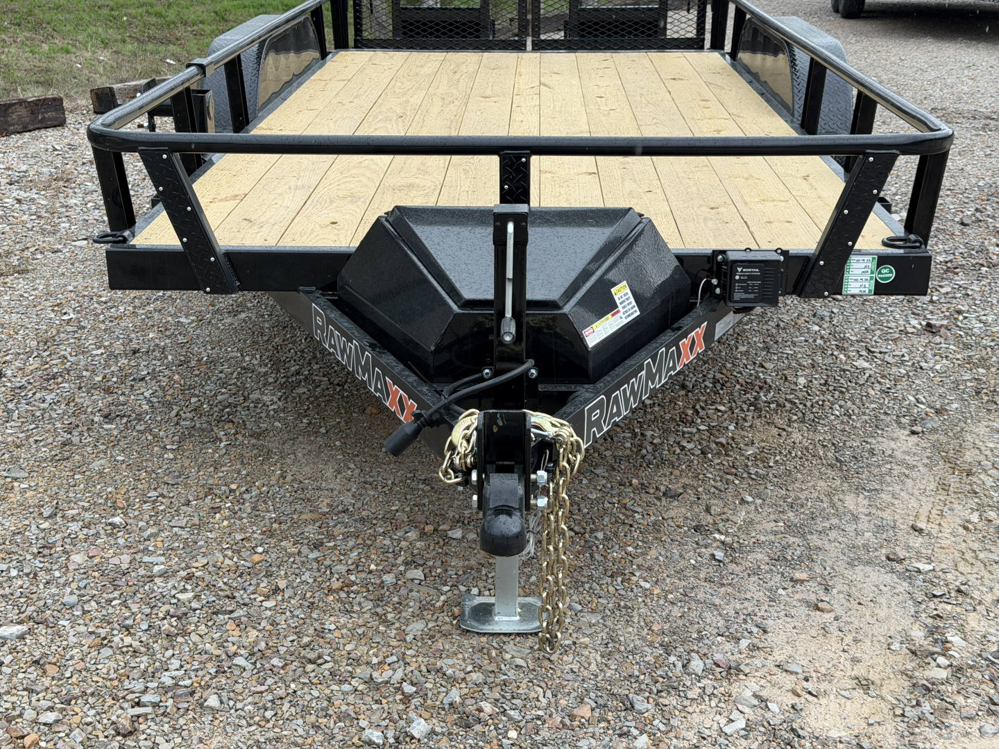 New 2026 RawMaxx UTX 83X16 Utility Trailer / HD FOLDING SPLIT GATE / 8 PLY TIRES / UTILITY TONGUE TOOL BOX / 10K GVWR