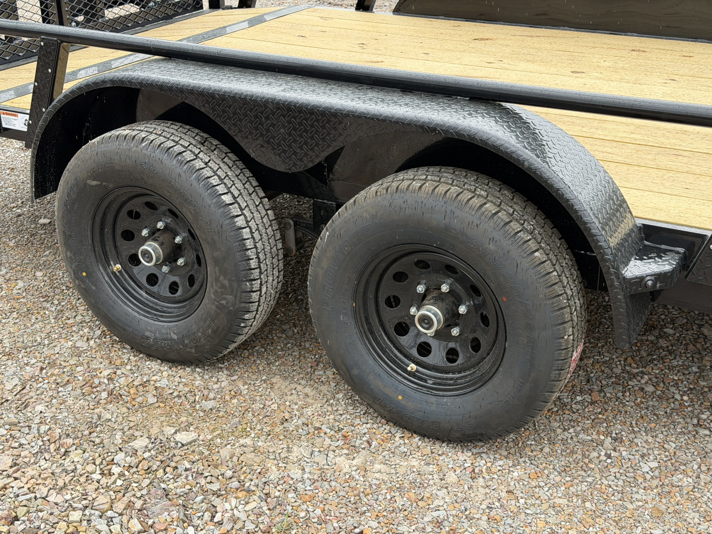 New 2026 RawMaxx UTX 83X16 Utility Trailer / HD FOLDING SPLIT GATE / 8 PLY TIRES / UTILITY TONGUE TOOL BOX / 10K GVWR