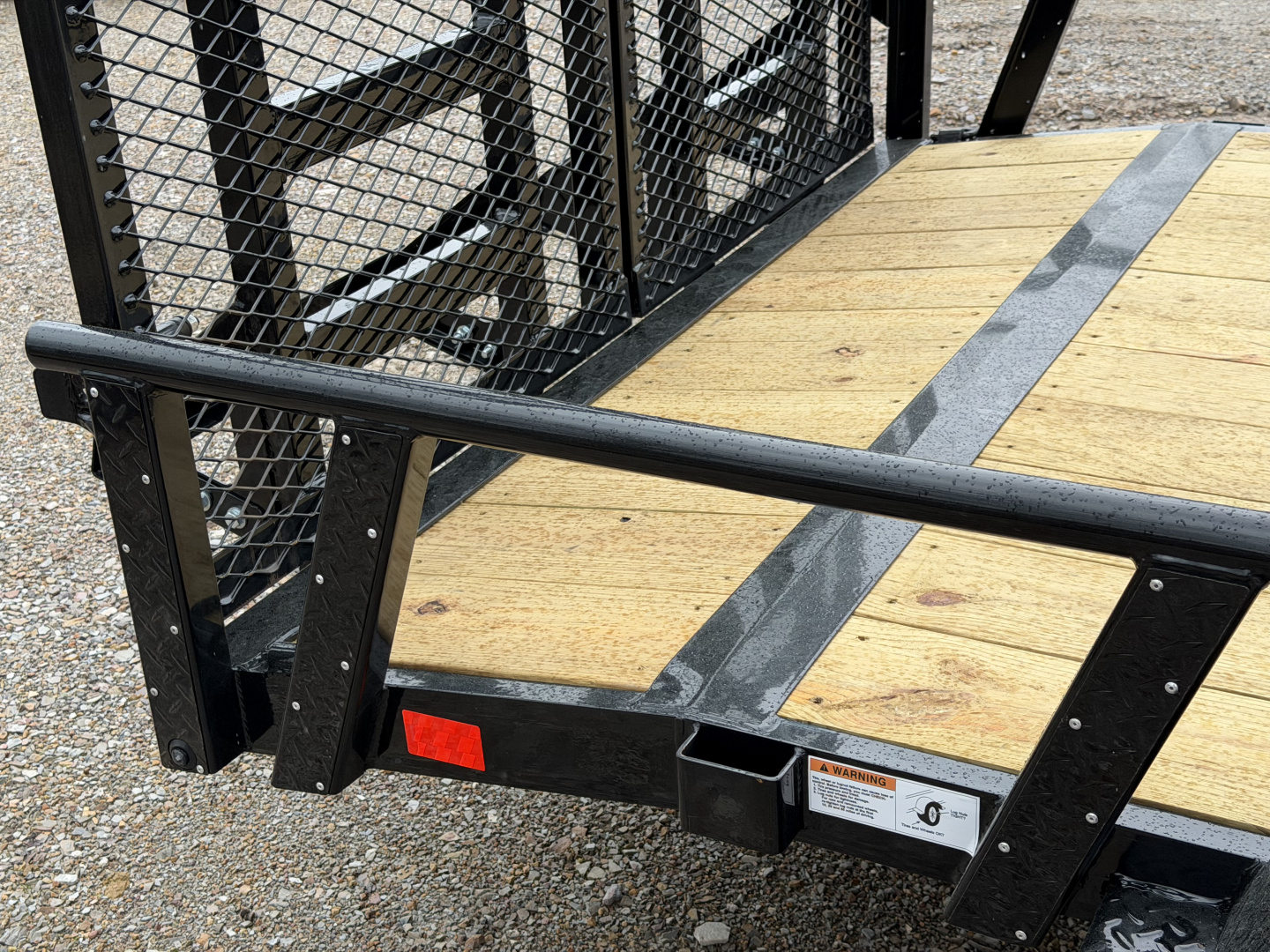 New 2026 RawMaxx UTX 83X16 Utility Trailer / HD FOLDING SPLIT GATE / 8 PLY TIRES / UTILITY TONGUE TOOL BOX / 10K GVWR