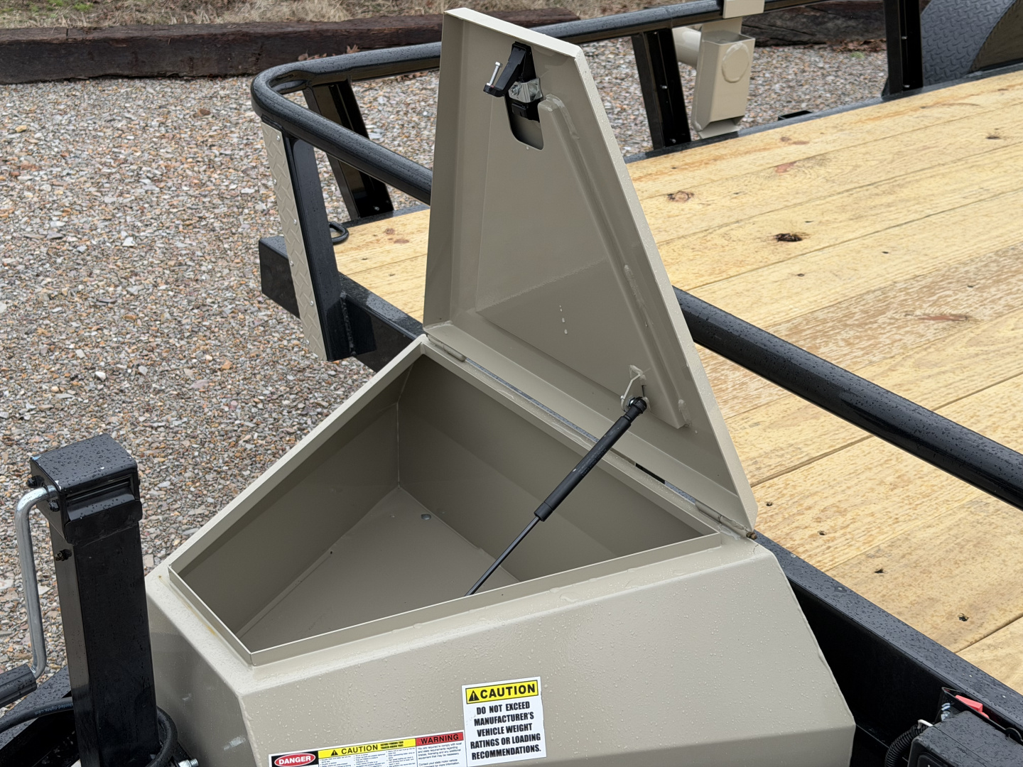 New 2026 RawMaxx UTX 83X16 Utility Trailer / HD FOLDING SPLIT GATE / 8 PLY TIRES / UTILITY TONGUE TOOL BOX / 10K GVWR