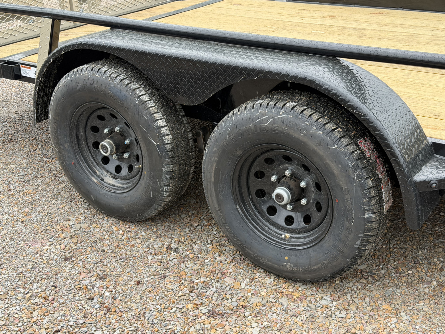 New 2026 RawMaxx UTX 83X16 Utility Trailer / HD FOLDING SPLIT GATE / 8 PLY TIRES / UTILITY TONGUE TOOL BOX / 10K GVWR