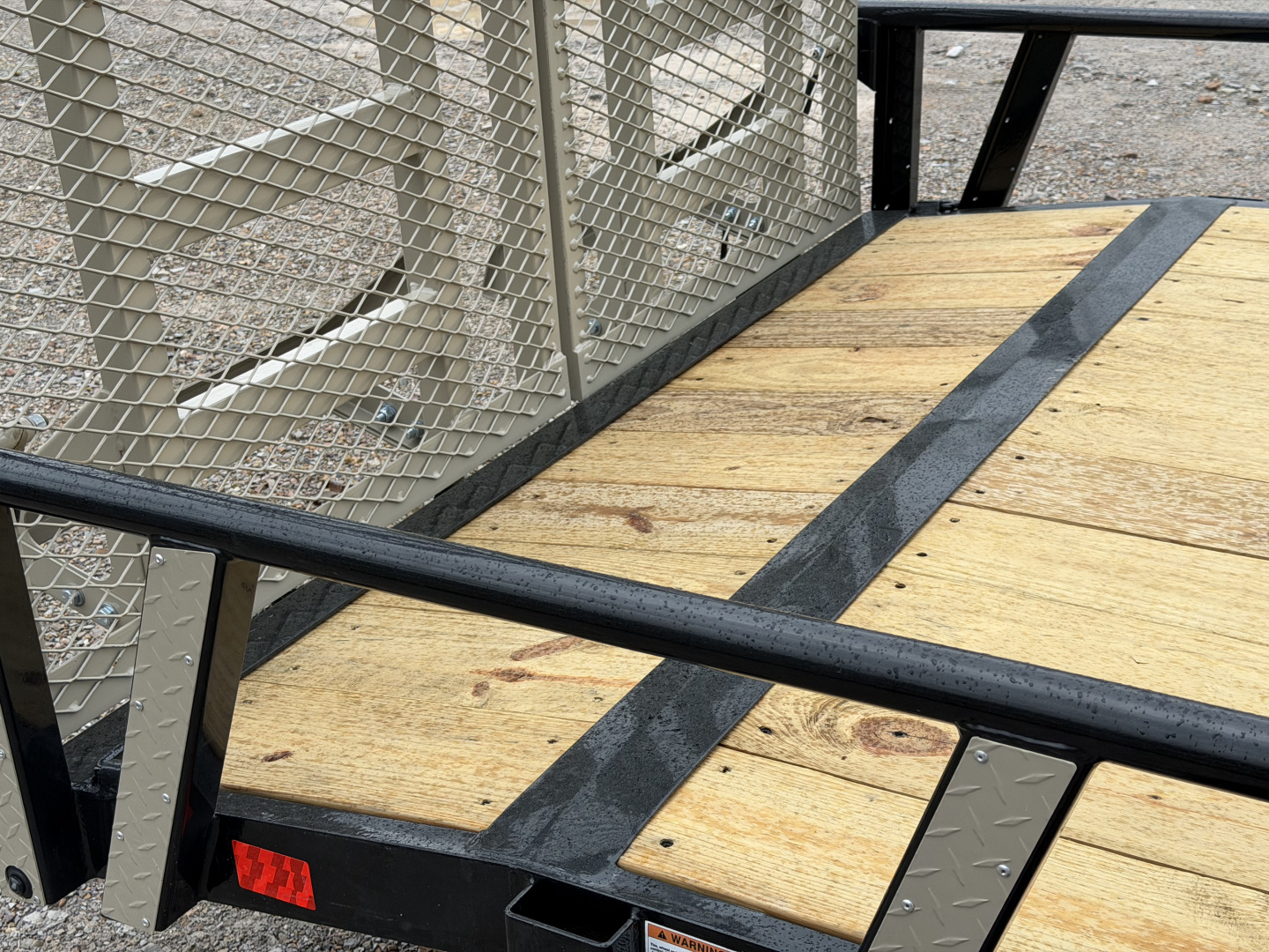 New 2026 RawMaxx UTX 83X16 Utility Trailer / HD FOLDING SPLIT GATE / 8 PLY TIRES / UTILITY TONGUE TOOL BOX / 10K GVWR