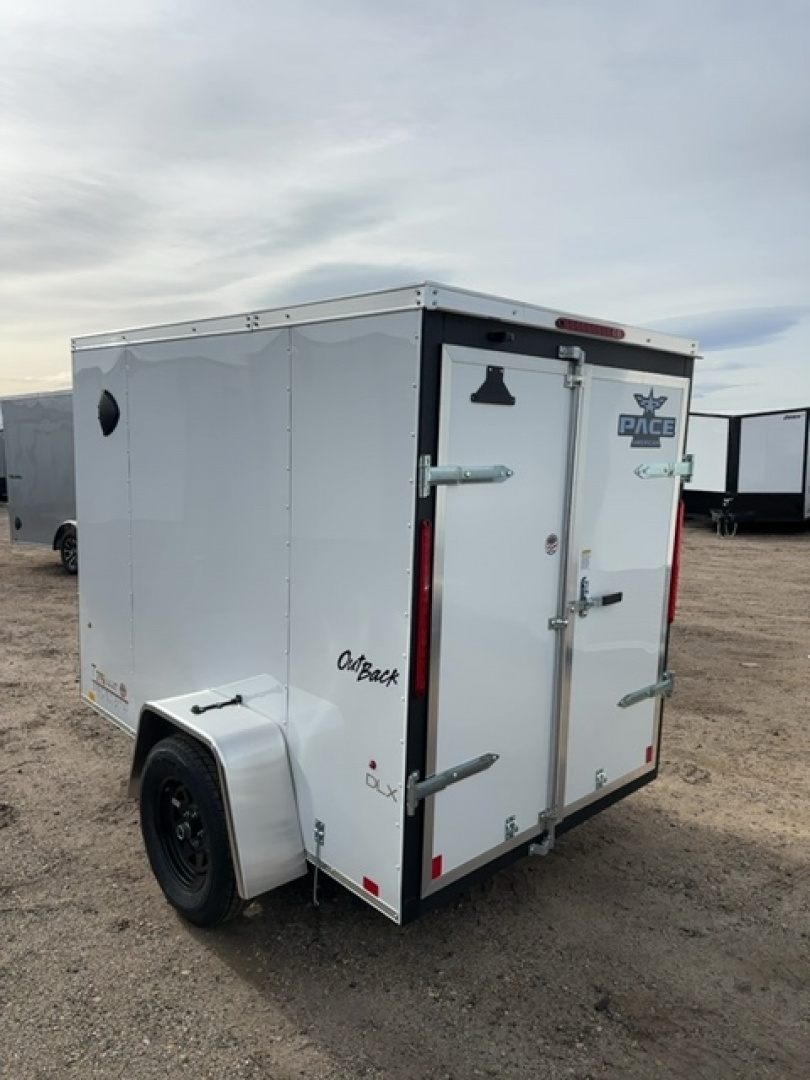 New 2026 Pace American 5x8 3K Outback Cargo / Enclosed Trailer