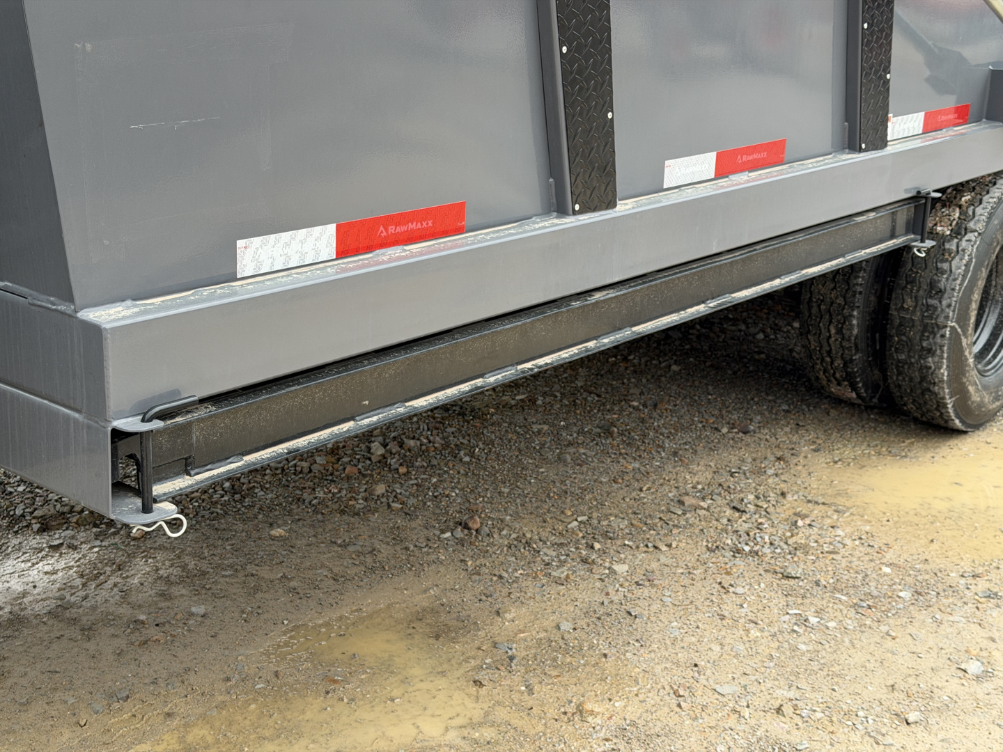 New 2026 RawMaxx HDX 102X20 Dump Trailer / 10" I-BEAM FRAME / 14 PLY TIRES / 12K HYD JACKS / 24K GVWR