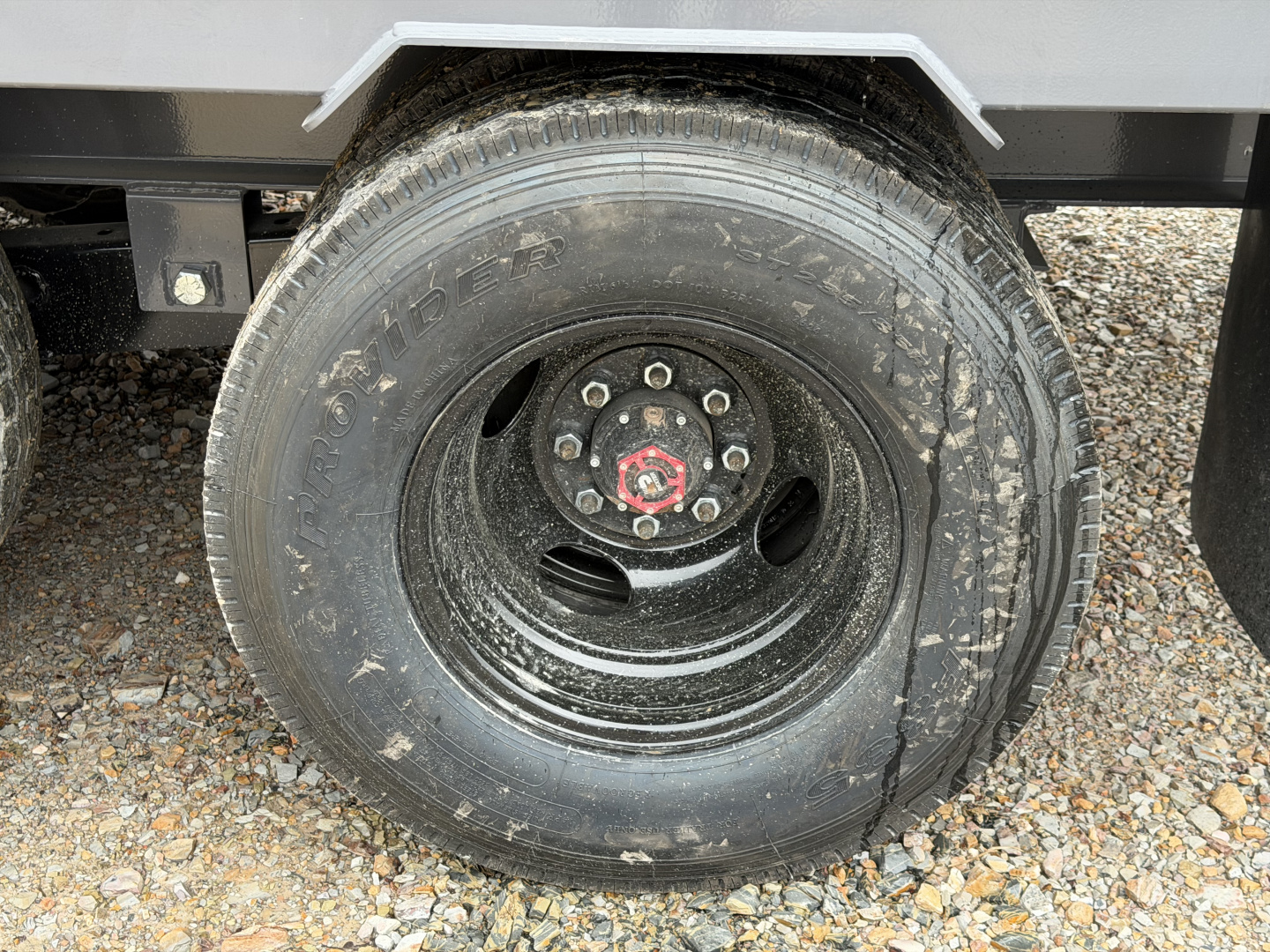 New 2026 RawMaxx HDX 102X20 Dump Trailer / 10" I-BEAM FRAME / 14 PLY TIRES / 12K HYD JACKS / 24K GVWR