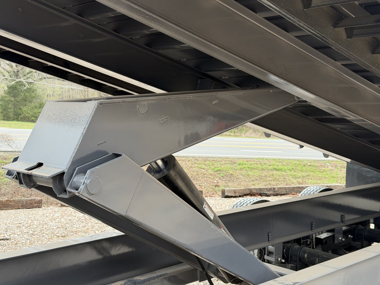 New 2026 RawMaxx HDX 102X20 Dump Trailer / 10" I-BEAM FRAME / 14 PLY TIRES / 12K HYD JACKS / 24K GVWR