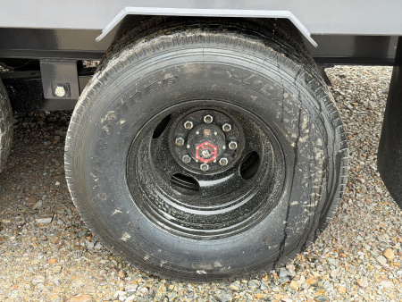 New 2026 RawMaxx HDX 102X20 Dump Trailer / 10" I-BEAM FRAME / 14 PLY TIRES / 12K HYD JACKS / 24K GVWR