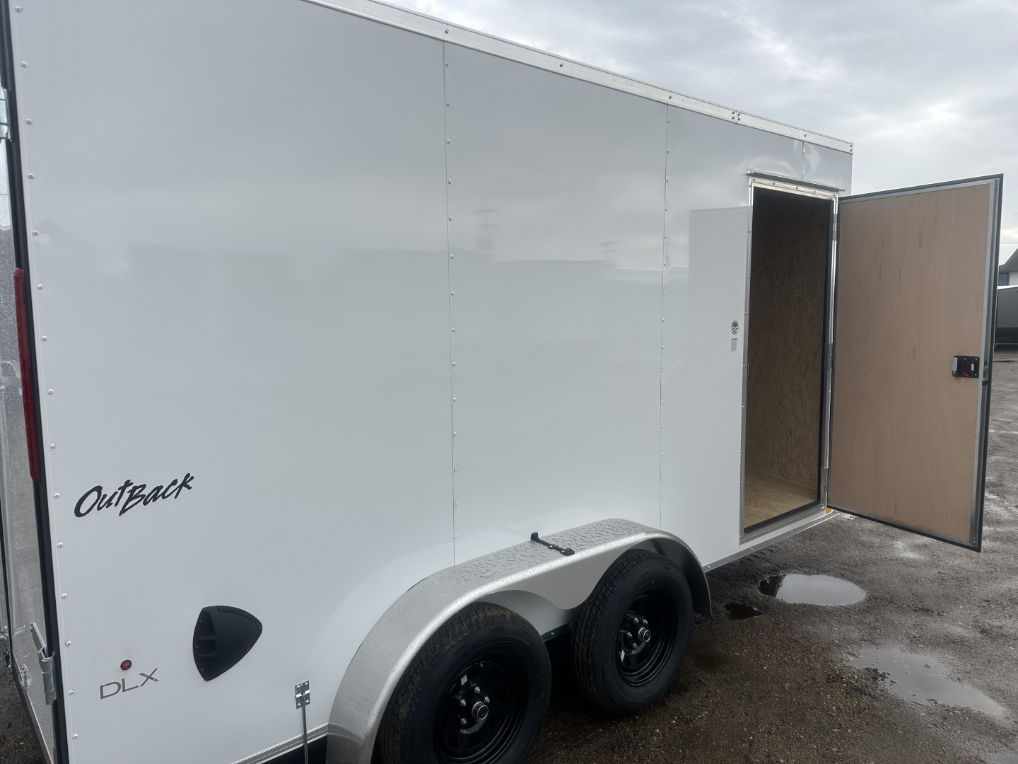 New 2026 Pace American 7X14 7K DLX Out Back Cargo / Enclosed Trailer