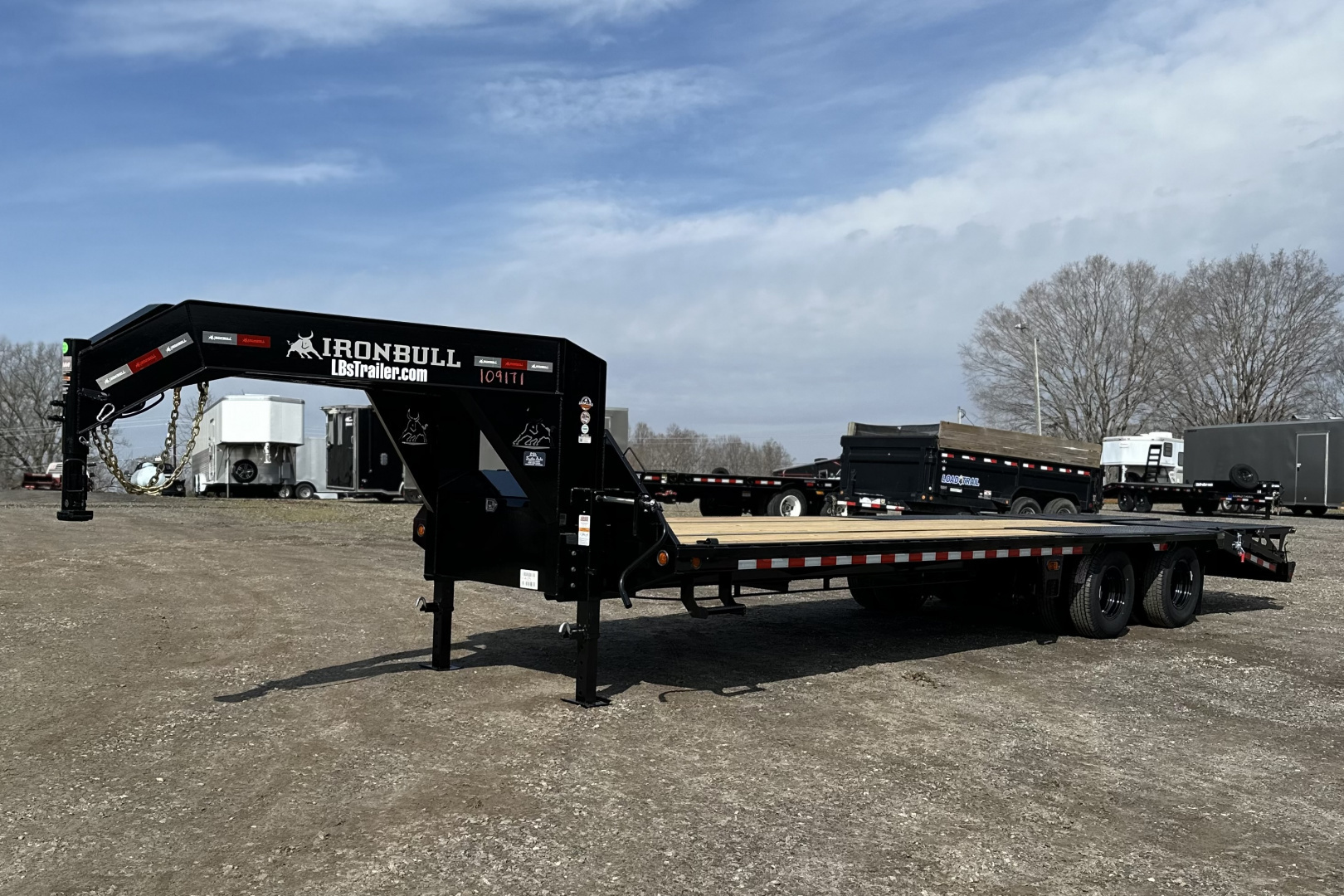New 2026 Iron Bull FLG 102 X 30 Equipment Trailer