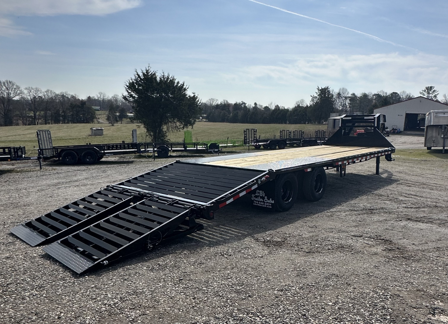 New 2026 Iron Bull FLG 102 X 30 Equipment Trailer