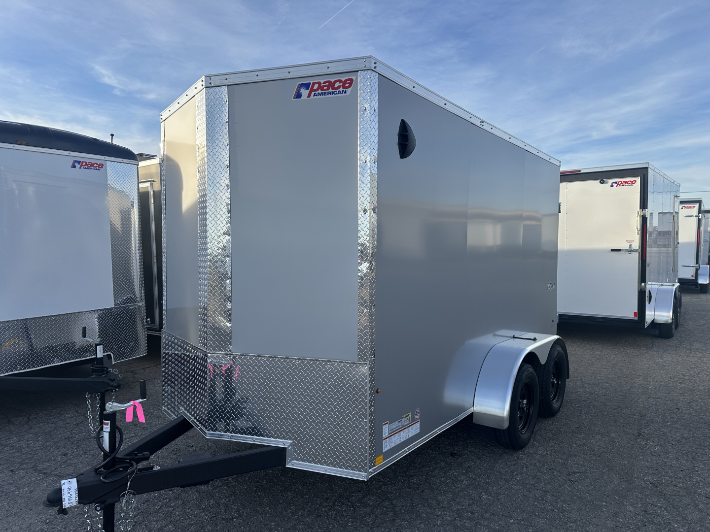 New 2026 Pace American 6X12 3K Outback DLX Cargo / Enclosed Trailer