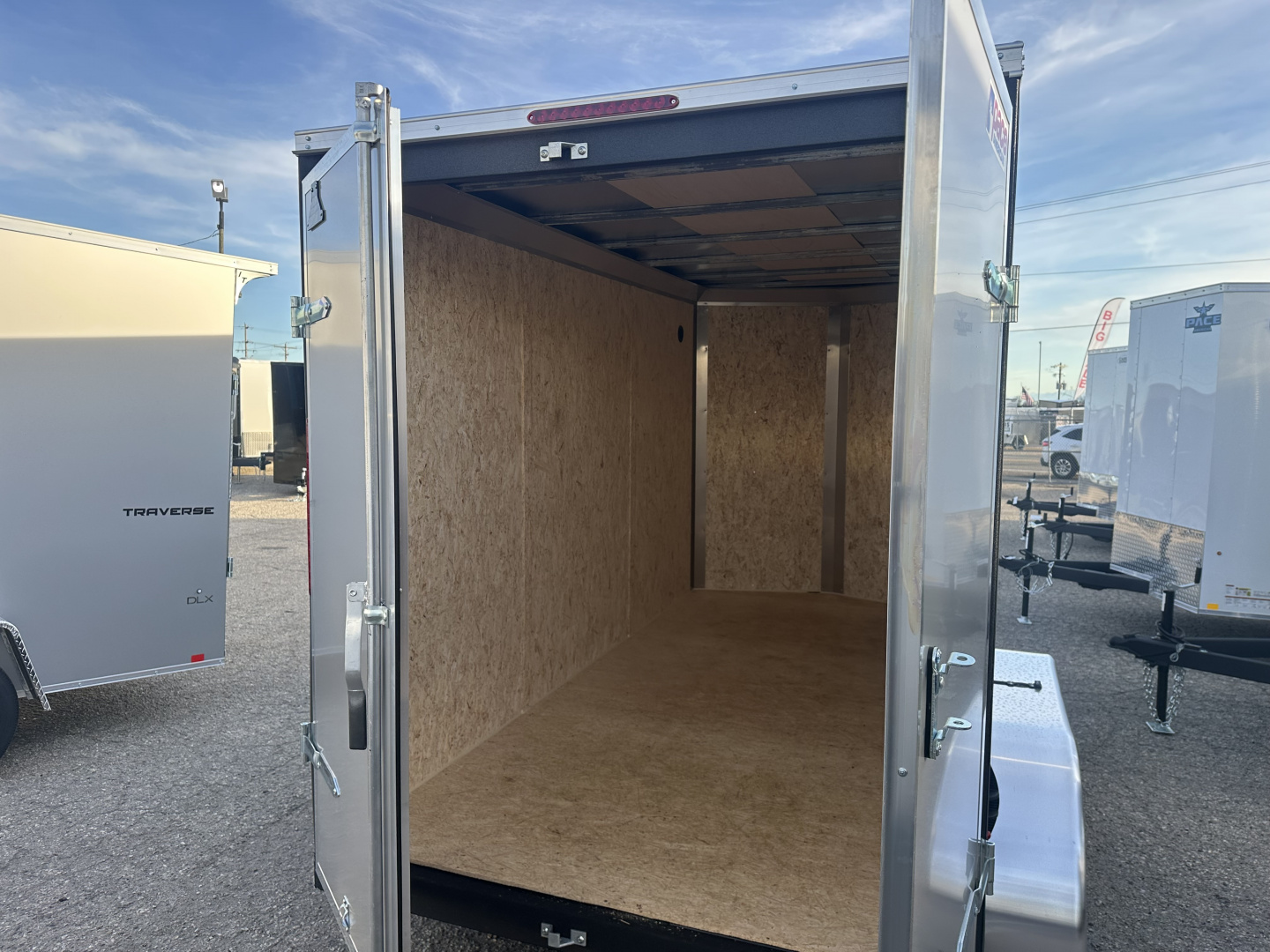 New 2026 Pace American 6X12 3K Outback DLX Cargo / Enclosed Trailer