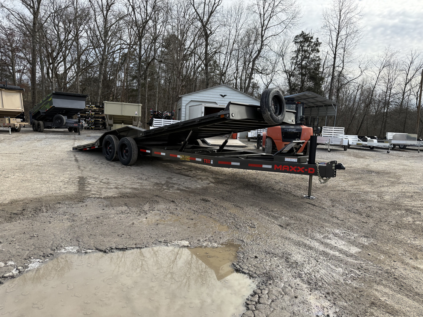 New 2026 MAXX-D T8B 8 TON TILT Equipment Trailer