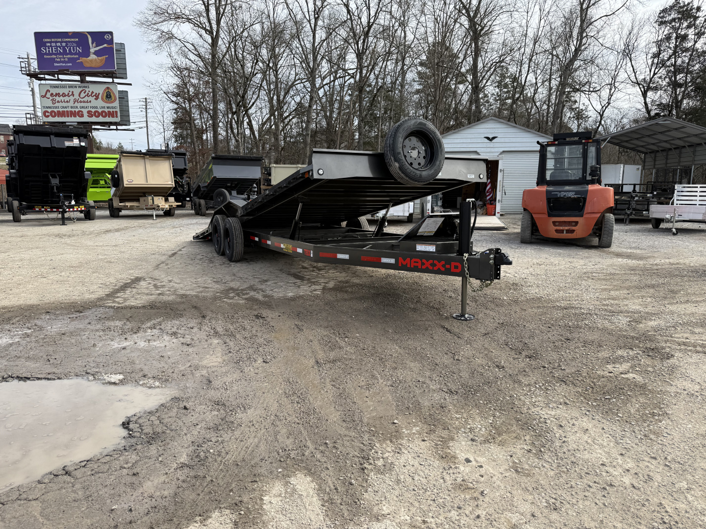 New 2026 MAXX-D T8B 8 TON TILT Equipment Trailer