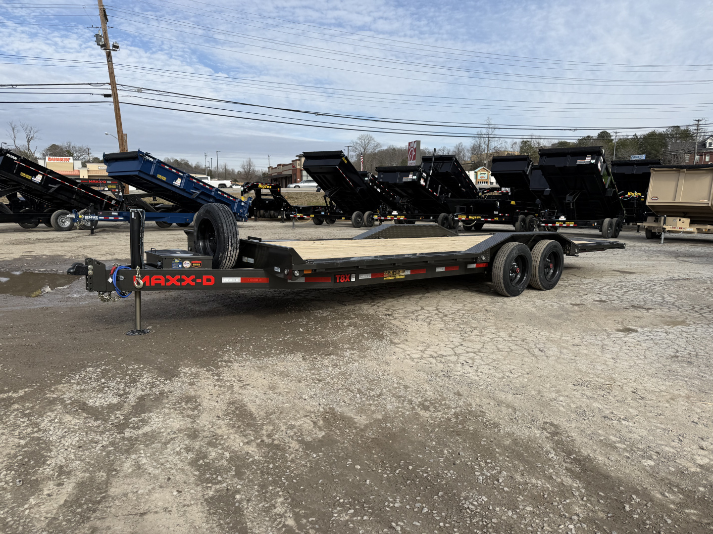 New 2026 MAXX-D T8B 8 TON TILT Equipment Trailer