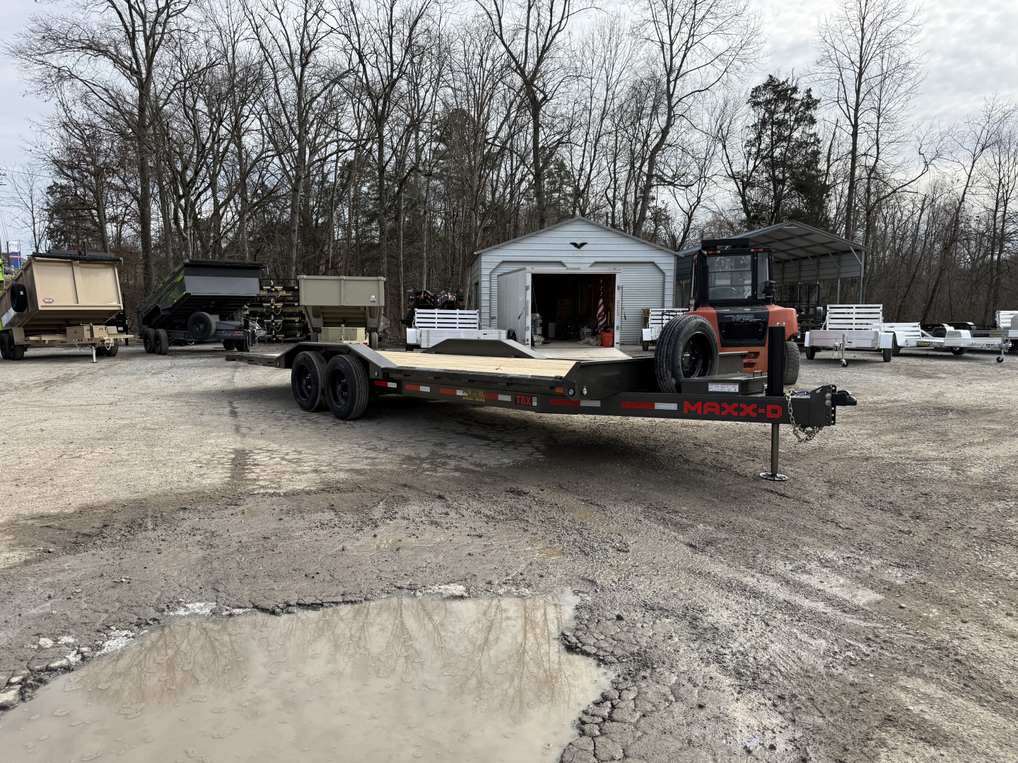New 2026 MAXX-D T8B 8 TON TILT Equipment Trailer