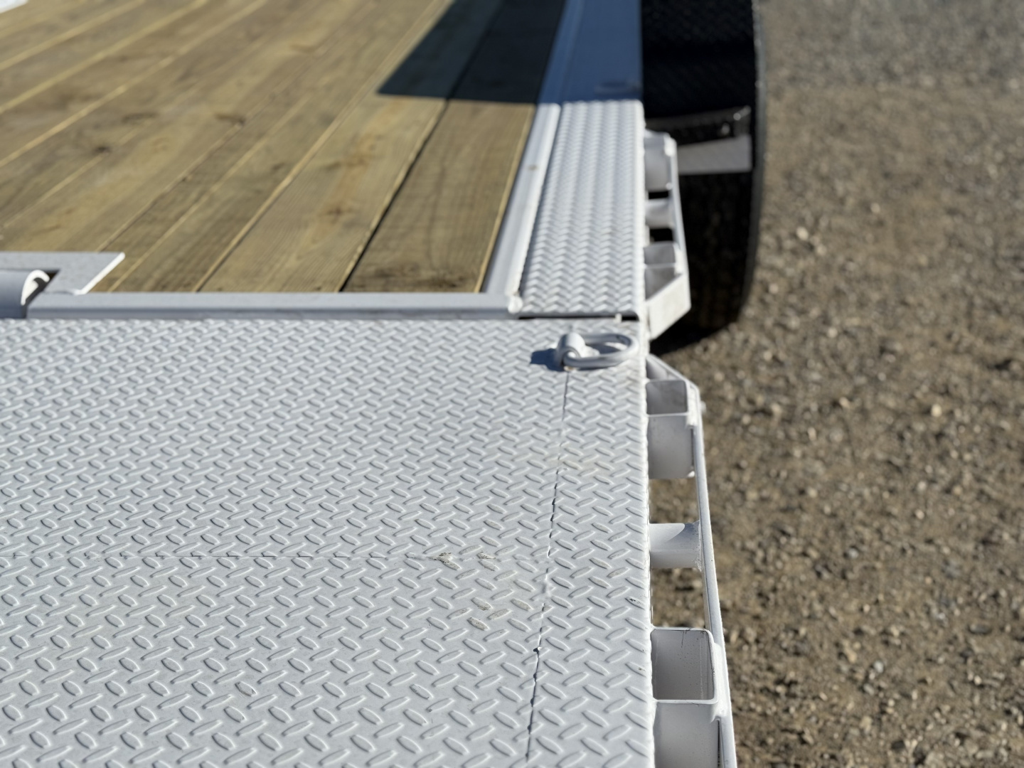 New 2026 RawMaxx G7X 83X22 Flatbed Trailer / 8" I-BEAM FRAME / CHAIN RACK / 14 PLY TIRES / TORSION SUSPENSION / 16K GVWR