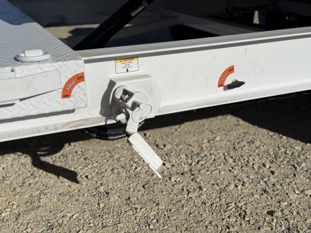 New 2026 RawMaxx G7X 83X22 Flatbed Trailer / 8" I-BEAM FRAME / CHAIN RACK / 14 PLY TIRES / TORSION SUSPENSION / 16K GVWR