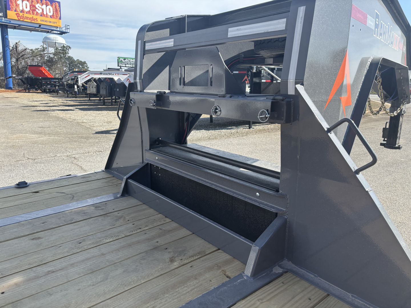 New 2026 RawMaxx FDX 102X25 Flatbed Trailer / 14 PLY / 25990K GVWR / MEGA RAMPS