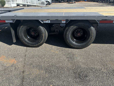 New 2026 RawMaxx FDX 102X25 Flatbed Trailer / 14 PLY / 25990K GVWR / MEGA RAMPS