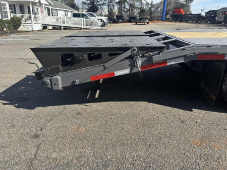 New 2026 RawMaxx FDX 102X25 Flatbed Trailer / 14 PLY / 25990K GVWR / MEGA RAMPS