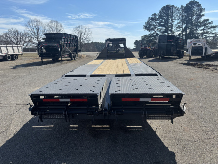 New 2026 RawMaxx FDX 102X25 Flatbed Trailer / 14 PLY / 25990K GVWR / MEGA RAMPS