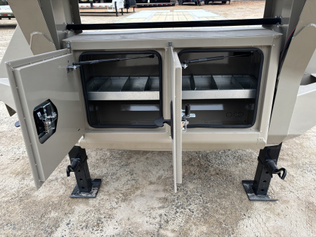 New 2026 RawMaxx FDX 102X30 Flatbed Trailer / 12" OC / MAXX RAMPS / BRIDGE FRAME / TORQUE TUBE / CHAIN RACK / 14 PLY TIRES / ELEC - HYD BRAKES / 25.99K GVWR